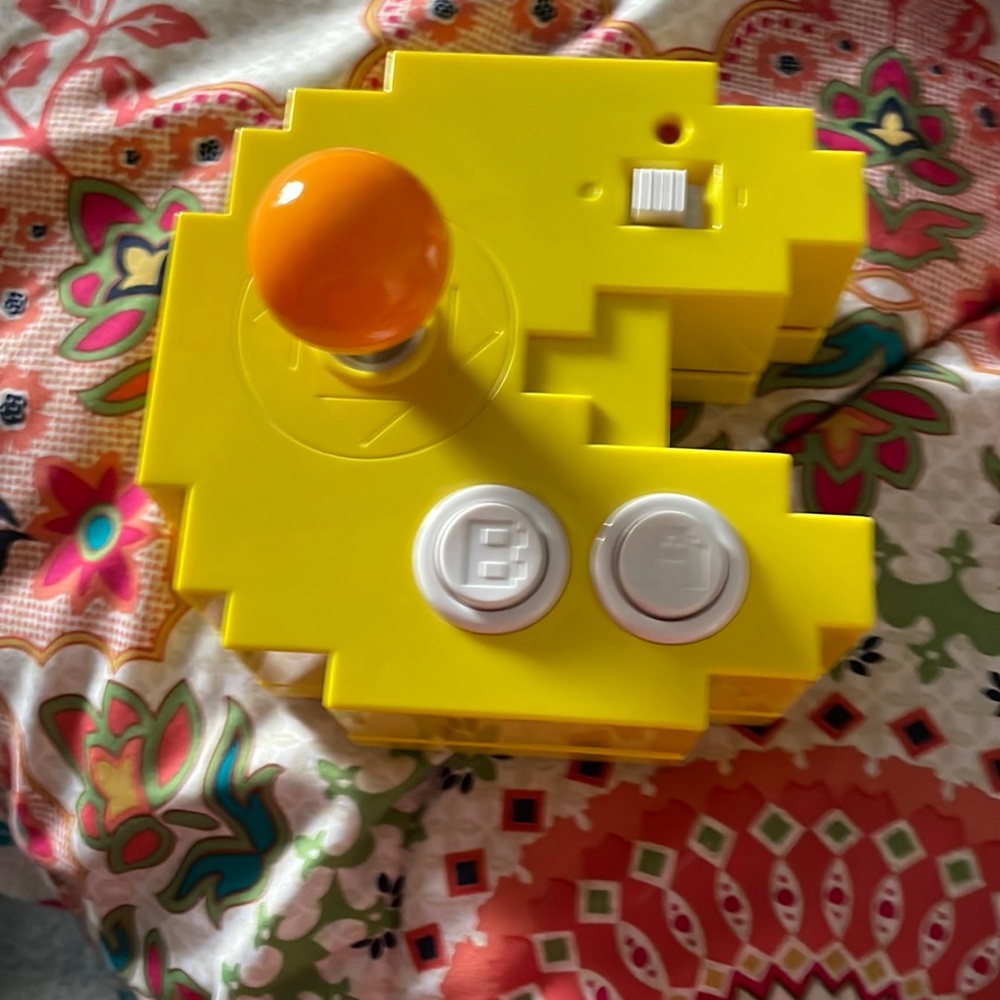 Pac-Man game you plug in to the tv and play